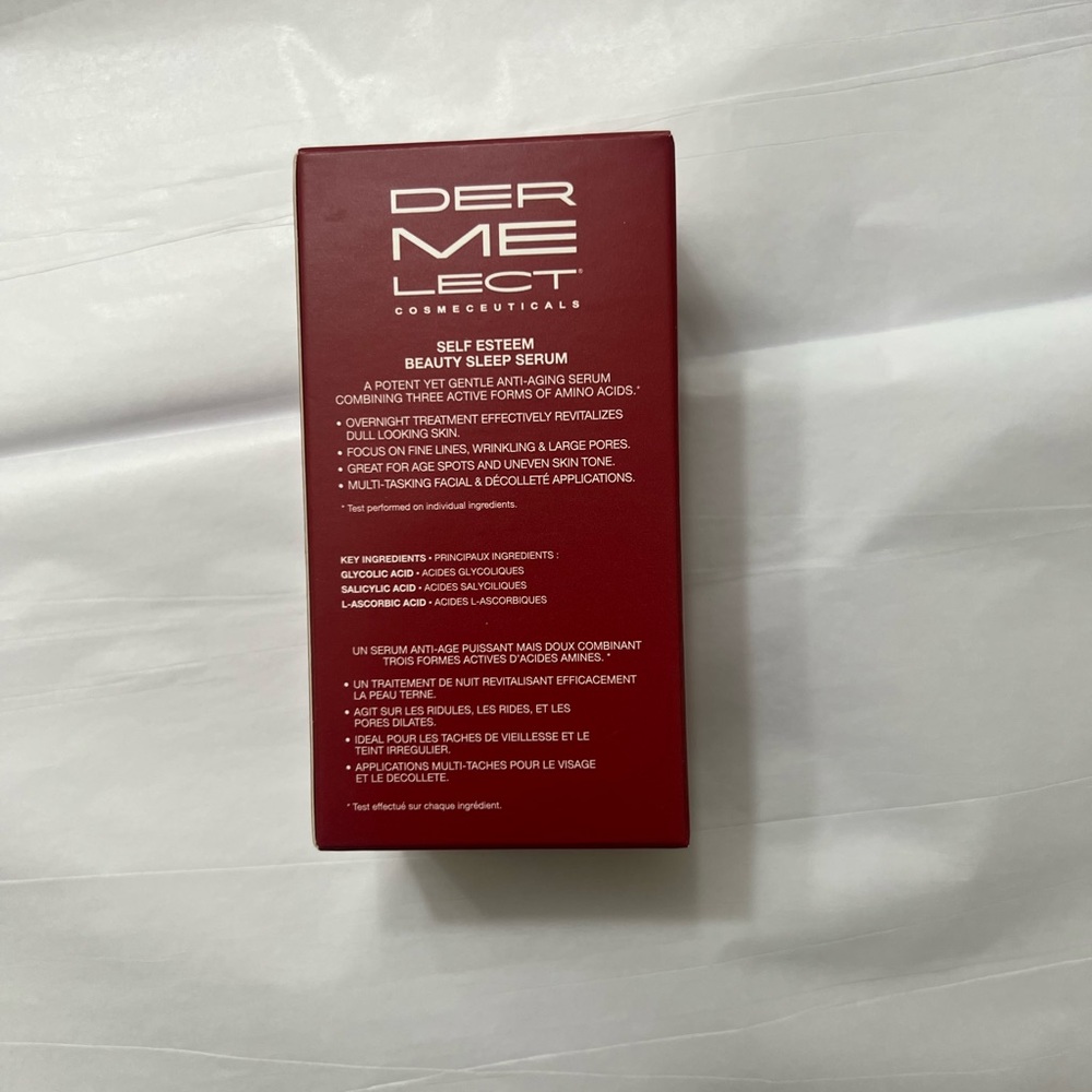 Dermelect Self Esteem Beauty Sleep Serum NIB - Picture 5 of 8